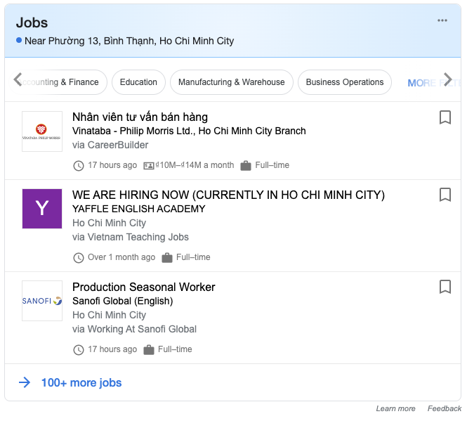 Google Jobs